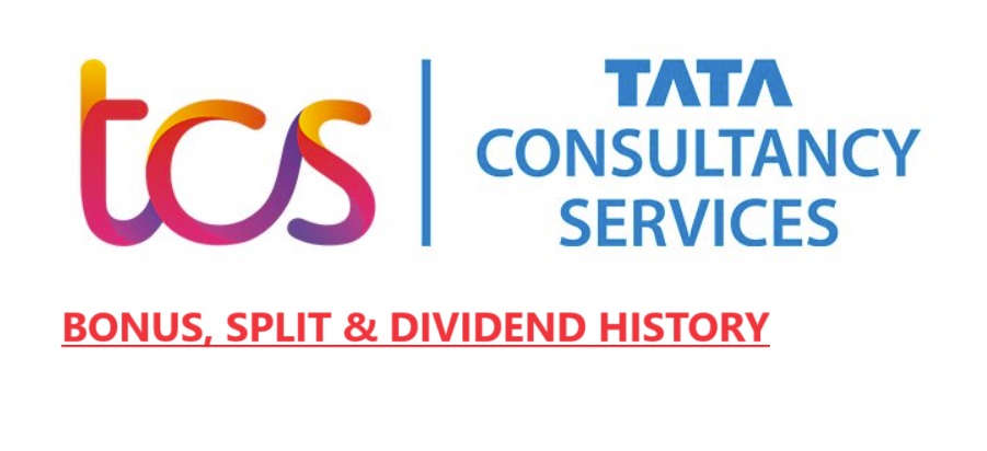 TCS Bonus Split & Dividend History